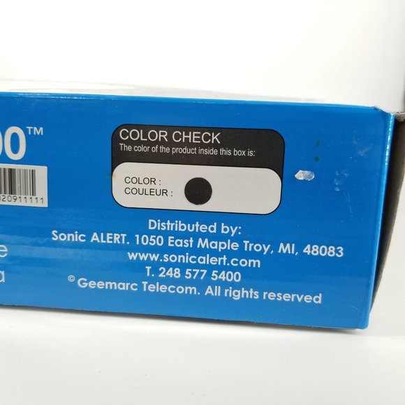 Large Button Phone Amplified Corded Telephone Desk Wall Home House Office WORKS - Picture 12 of 14